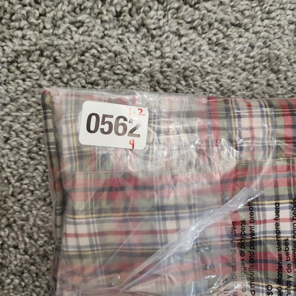 Abercrombie & Fitch Shirt Men's XL Red Plaid Long Sleeve Relaxed Fit Button Down - Picture 10 of 10